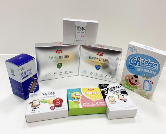 隆安保健品包装盒、益生菌包装盒、酵素菌包装盒
